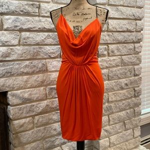 Cut25 Tangerine Cocktail Dress Size 0